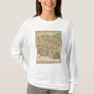 Camiseta Nuevo mapa de Ohio 2