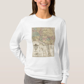 Camiseta Nuevo mapa del territorio de Arizona