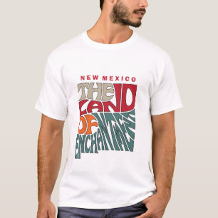 Camiseta Nuevo México apodo 'Word Art'