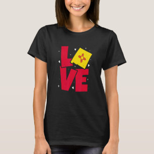 Camiseta Nuevo México Bandera Amor 4 De Julio Nuevo Mex Pat