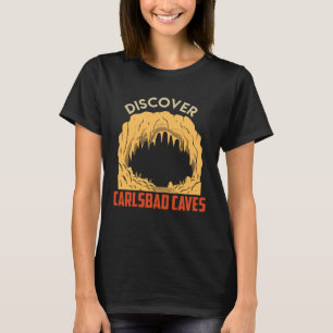 Camiseta Nuevo México DESCUBRE CUEVAS DE CARLSBAD Divertido