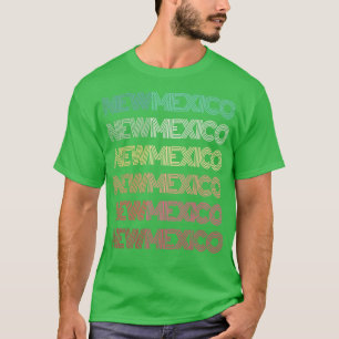 Camiseta Nuevo MÉXICO: El estado de origen retro las raíces