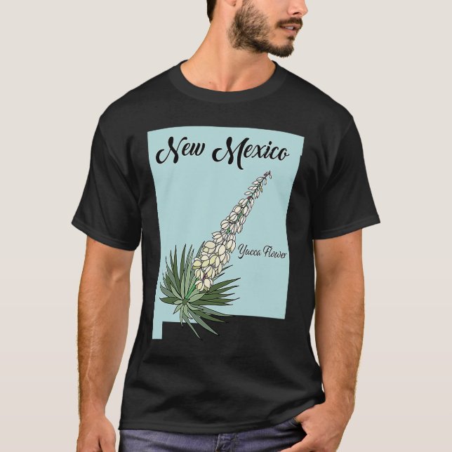 Camiseta Nuevo México florece el Yucca (Anverso)