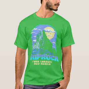 Camiseta Nuevo México gráfico de Shiprock vintage - Cuatro 