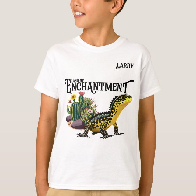 Camiseta Nuevo México, la tierra del Personalizable de enca (Anverso)