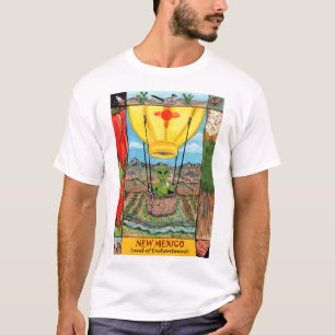 Camiseta Nuevo México Roswell Alien Gracioso Balón de Air