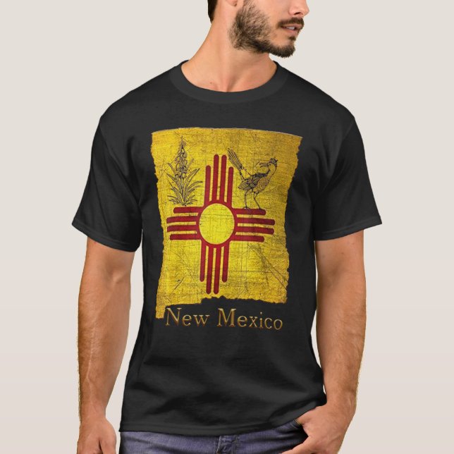 Camiseta Nuevo México Tierra De Encantamiento Corredor De C (Anverso)