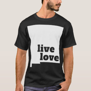 Camiseta Nuevo México vive el amor Nuevo México