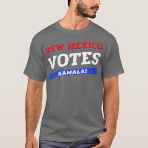 Camiseta Nuevo México vota por Kamala 1