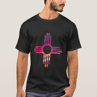 Camiseta Nuevo México Zia Símbolo Arte Imprimir Hoodie