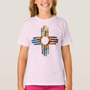 Camiseta Nuevo México Zia Sun Symbol