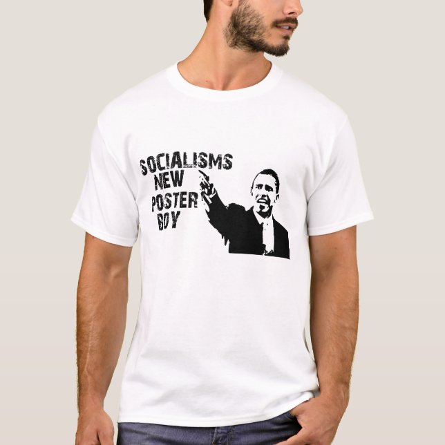 CAMISETA NUEVO MUCHACHO DEL POSTER DE LOS SOCIALISMOS (Anverso)