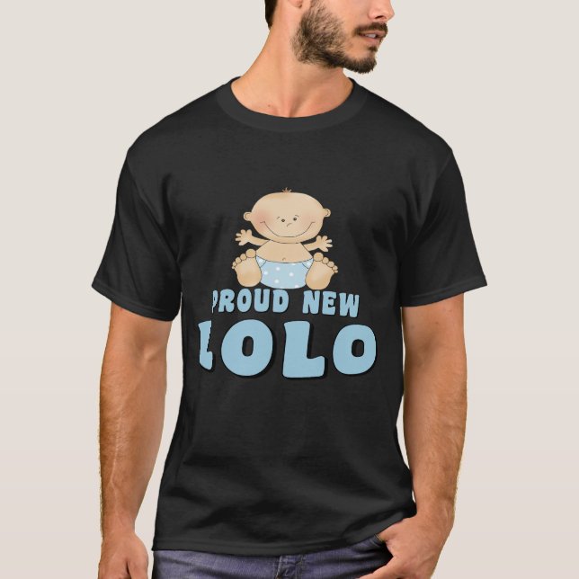Camiseta NUEVO muchacho ORGULLOSO de Lolo (Anverso)