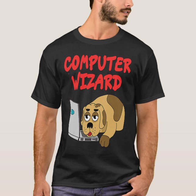 Camiseta nuevo nerd de equipo de programador de asistente d (Anverso)