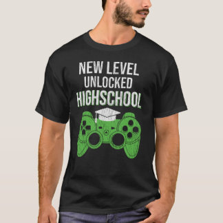 Camiseta Nuevo nivel desbloqueado Regalo para estudiantes d
