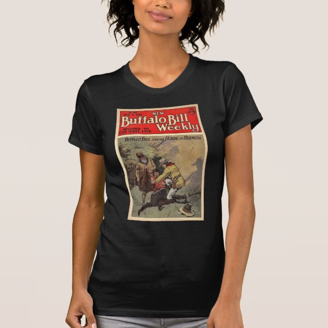 Camiseta Nuevo no. semanal 204 1916 de Buffalo Bill (Anverso)
