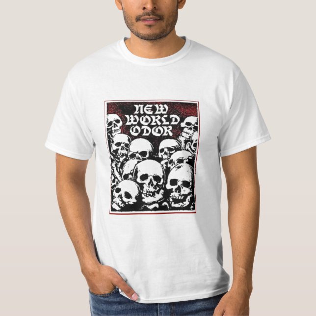 Camiseta Nuevo olor del mundo (Anverso)