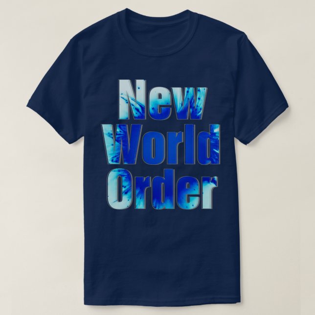 Camiseta Nuevo orden mundial (Diseño del anverso)