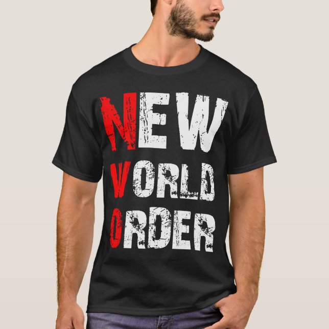Camiseta Nuevo orden mundial (Anverso)