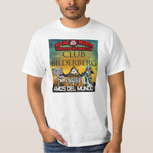 CAMISETA NUEVO ORDEN MUNDIAL BLANCA