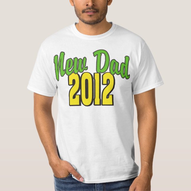 Camiseta Nuevo papá 2012 (Anverso)