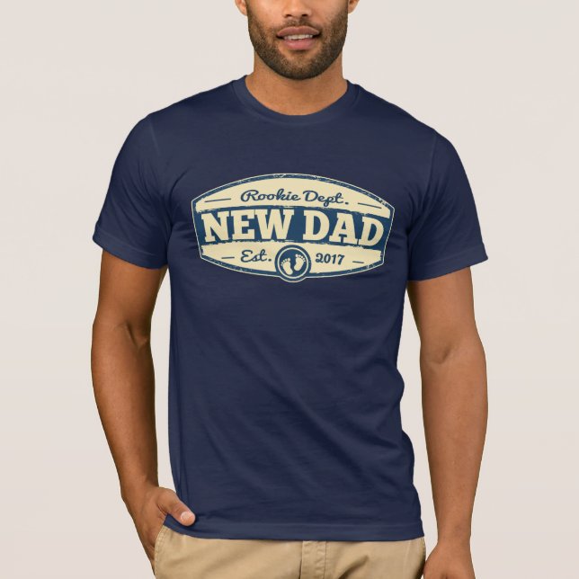 Camiseta Nuevo papá 2017 (Anverso)