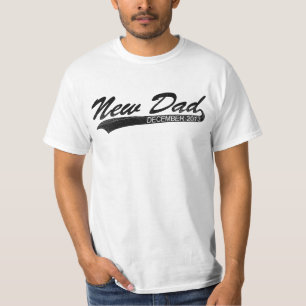 Camiseta Nuevo papá diciembre de 2013
