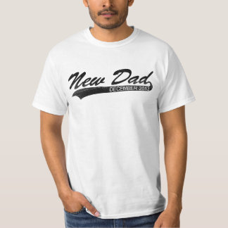 Camiseta Nuevo papá diciembre de 2013