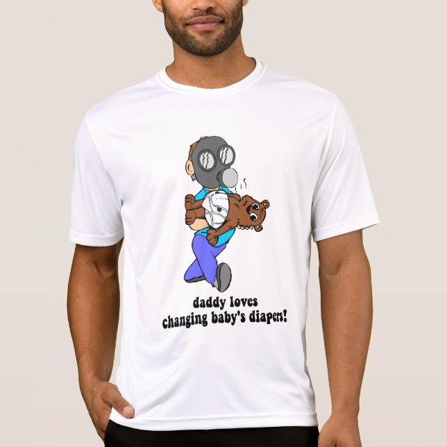 Camiseta Nuevo papá divertido (Anverso)
