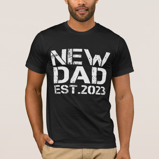 Camiseta Nuevo Papá Est 2023 (Anverso)