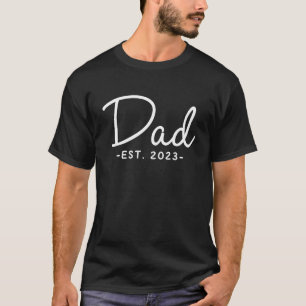 Camiseta Nuevo Papá Este 2023 Padres De Cumpleaños De Dada