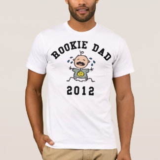 Camiseta Nuevo papá novato muy divertido 2012