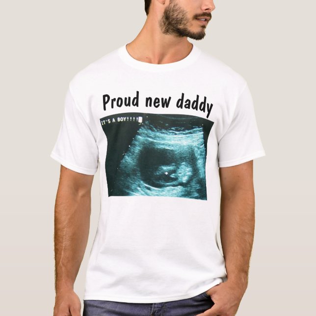 Camiseta Nuevo papá orgulloso (Anverso)