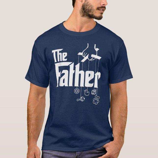 Camiseta Nuevo papá por primera vez el día del padre gracio (Anverso)