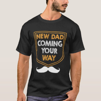 Camiseta Nuevo papá viene en camino Papá Padre Hijos Matrim