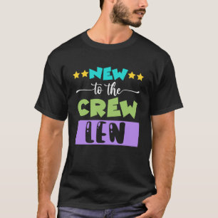 Camiseta Nuevo Para La Lente De La Tripulación