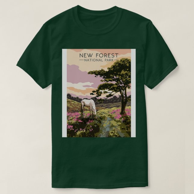 Camiseta Nuevo Parque Nacional Forestal (Diseño del anverso)