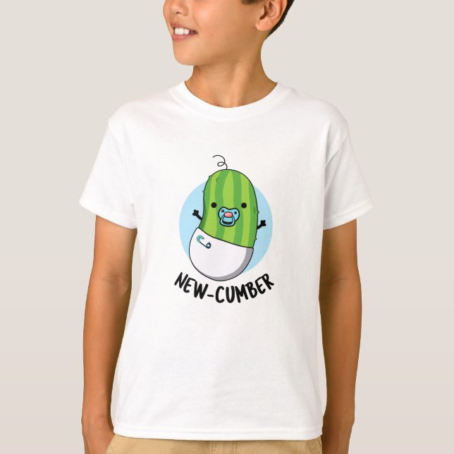 Camiseta Nuevo pepino Funny Veggie Cucumber Pun (Anverso)