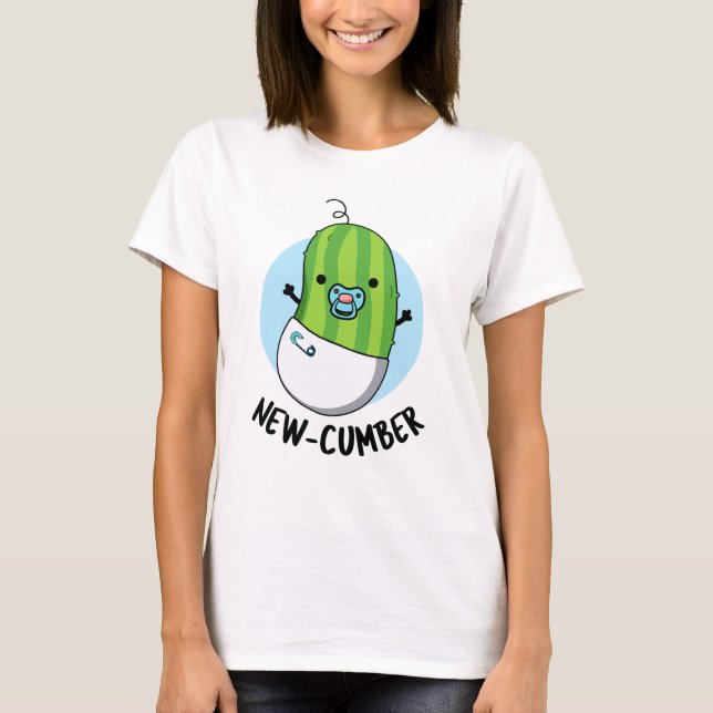 Camiseta Nuevo pepino Funny Veggie Cucumber Pun (Anverso)