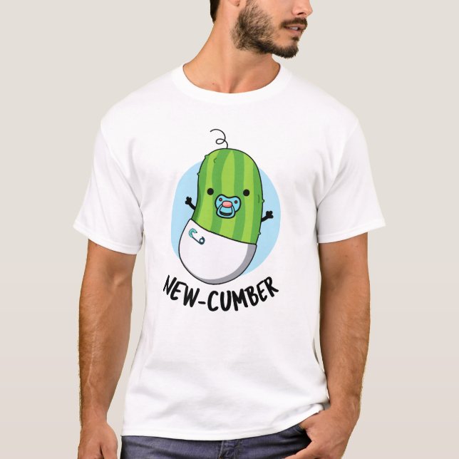 Camiseta Nuevo pepino Funny Veggie Cucumber Pun (Anverso)