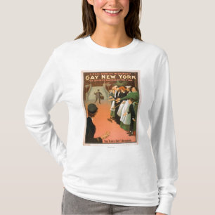 Camiseta Nuevo poster gay del teatro del caballero de