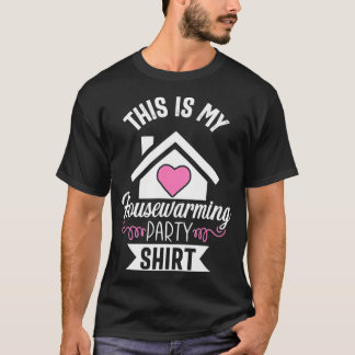 Camiseta Nuevo propietario primer regalo de Fiesta para el