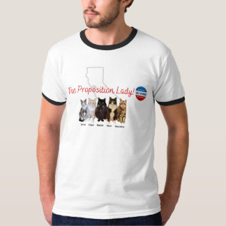 Camiseta ¡NUEVO! Proposición Lady Ringer Tee