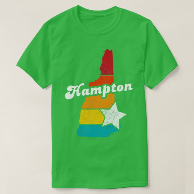 Camiseta Nuevo recuerdo de la cosecha de Hampton New Hampsh (Diseño del anverso)