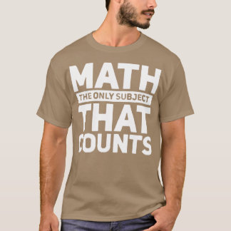 Camiseta Nuevo regalo del profesor de matemáticas