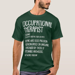 Camiseta Nuevo regalo OTA de definición de terapia ocupaci