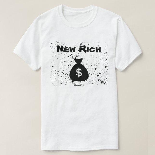 Camiseta Nuevo rico (Diseño del anverso)