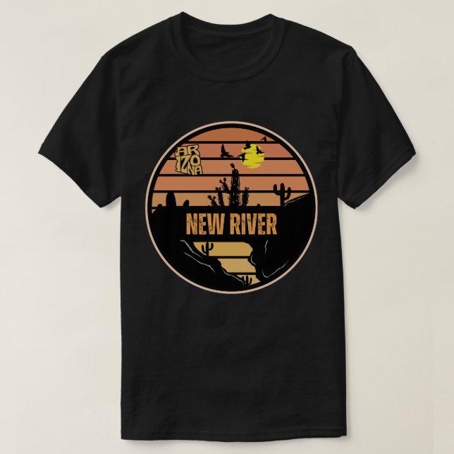 Camiseta Nuevo Río, Arizona (Diseño del anverso)