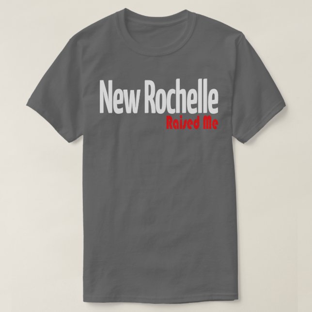 Camiseta Nuevo Rochelle me levantó 1 (Diseño del anverso)