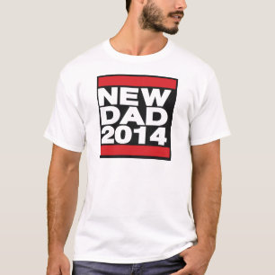 Camiseta Nuevo rojo del papá 2014